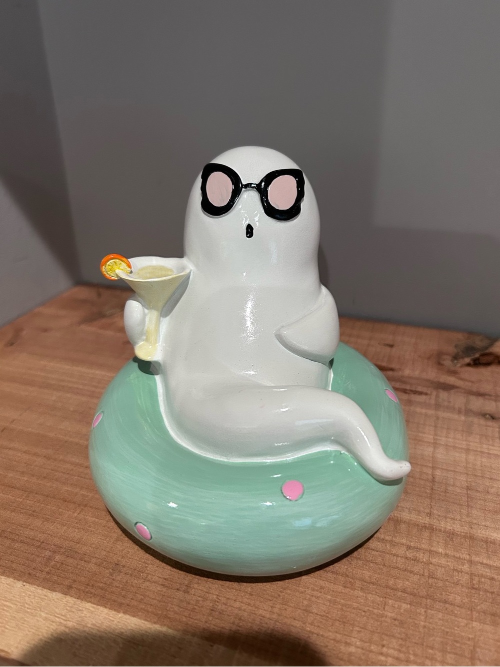 Summerween Ghost on a Floatie